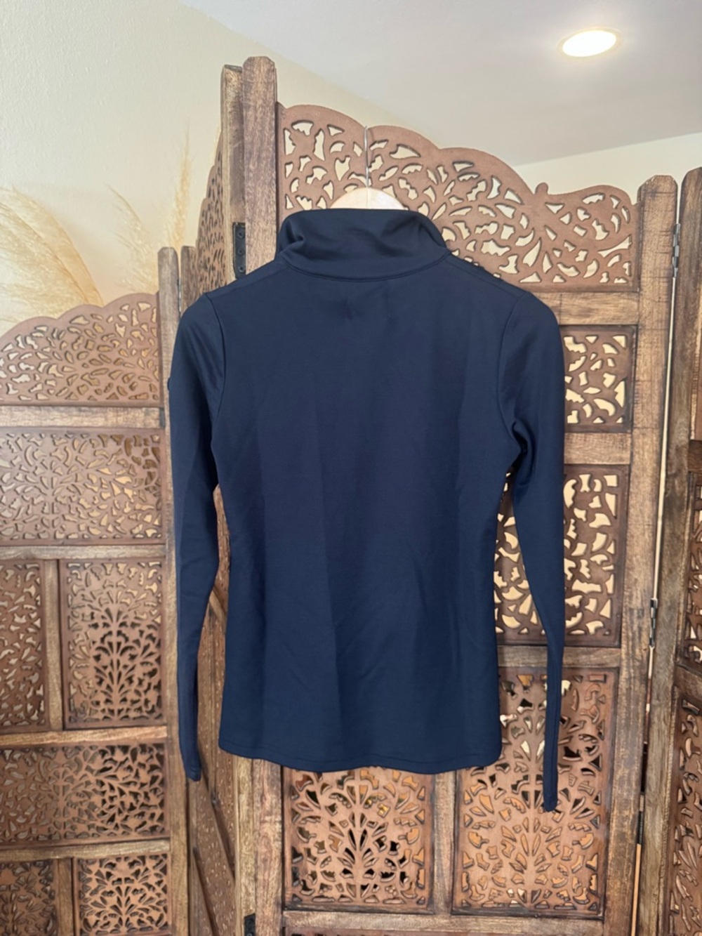 We Norwegians Bibi Zip Up Navy Blue Base Layer NEW NWT - Picture 3 of 3
